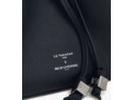 Mini sac seau Ines de la Fressange en cuir grainé
