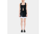 Jupe Courte En Velours Noir black