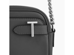 Sac bandoulière Laura en cuir lisse