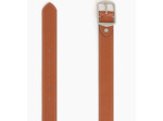 Ceinture réversible homme avec boucle carrée en cuir grainé