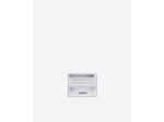 Porte-cartes en cuir avec ecusson mettalique silver