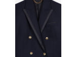 Veste de costume double croisure dark navy