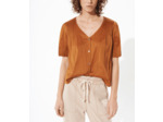 Blouse muscade