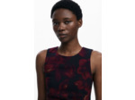 Robe Sans Manches En Tissu – Femme