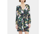 Robe Courte Manche Longues Nouee Devant light pink / dark navy