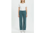 Pantalon droit en coton et lin - LUTIE