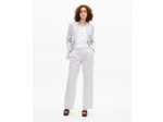 Pantalon de tailleur droit lilas violet