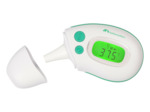 Mini thermométre 4 en 1 Blanc