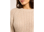 Pull épais en côtes larges