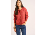 Gilet cardigan ample à col rond