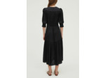 Robe midi cintrée en satin - POLY