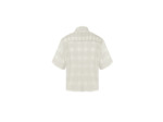 Chemise carreau ecru
