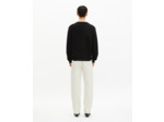 Pull col rond en cachemire noir black