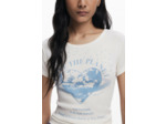 T-Shirt À Manches Courtes En Maille – Femme