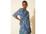 Robe longue imprimée