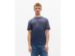T-shirt manches courtes avec print dark navy