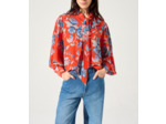 Blouse bouquet rouge