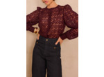 Chemisier brodé CAMOMILLE en coton