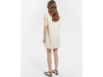 Robe Rhealane Ecru en Polyester