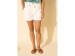 Short taille haute ceinturé