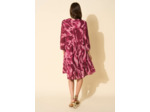 Robe imprimée avec volants