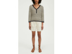 Pull en crochet rayé - JINETTE