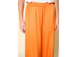 Pantalon large en satin