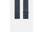Ceinture Lauren bleu nuit en cuir