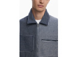 Manteau Court En Tissu – Homme