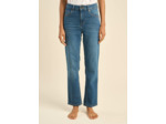 Jean taille haute cinq poches