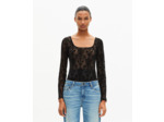 Body en mesh avec flocages noir black