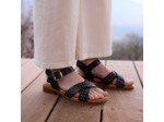 Sandales Femme Sage Noir