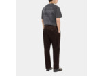 Pantalon En Velours Côtelé Marron brown