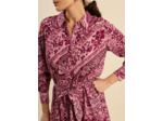 Robe courte à motifs