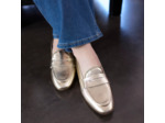 Mocassins Femme Hirika Dorée