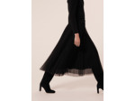 Jupe Juillet Noir en Polyester