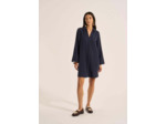 Robe courte à manches longues