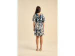 Robe courte imprimé tropical