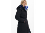 Doudoune Longue En Tissu – Femme