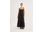 Robe longue brodée
