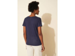 Tee-shirt oversize col V
