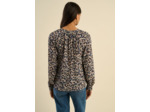 Blouse fluide imprimée léopard