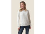 Pull femme avec rayures lurex Mosaline