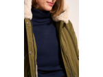 Parka longue à capuche