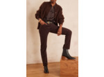 Pantalon droit en velours de coton MARCUS
