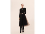 Jupe Juillet Noir en Polyester
