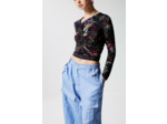 T-Shirt À Manches Longues En Maille – Femme