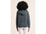 Pull ample à capuche