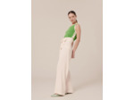 Pantalon Pyla Ecru en Polyester