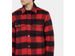 Blouson Style Surchemise À Carreaux red / black
